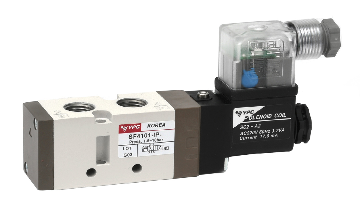 YPC SF4101-IP-SG2-A1 110V 솔레노이드 밸브
