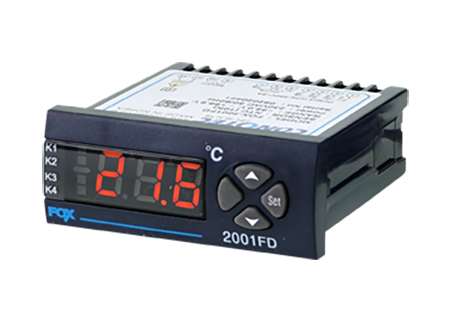 Bộ điều khiển nhiệt độ FOX-2001FD Conotec dải đo -55 ~ 99.9°C