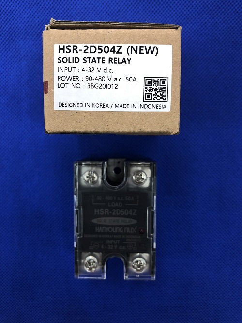 Relay bán dẫn một pha Hanyoung Nux HSR-2D504Z
