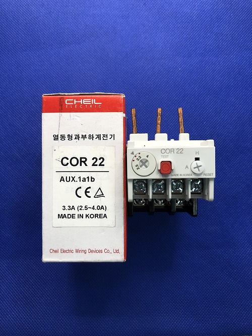 Relay nhiệt Cheil COR-22(2.5-4A)