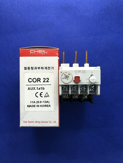 Relay nhiệt Cheil COR-22(9-13A)