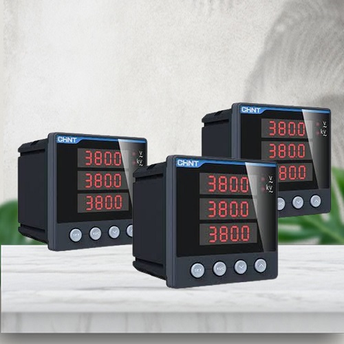 Đồng hồ đo điện Chint PZ666-2ST 3×450V