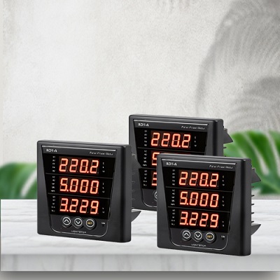 Đồng hồ đo điện kỹ thuật số Light Star KDY-AC Phi 100