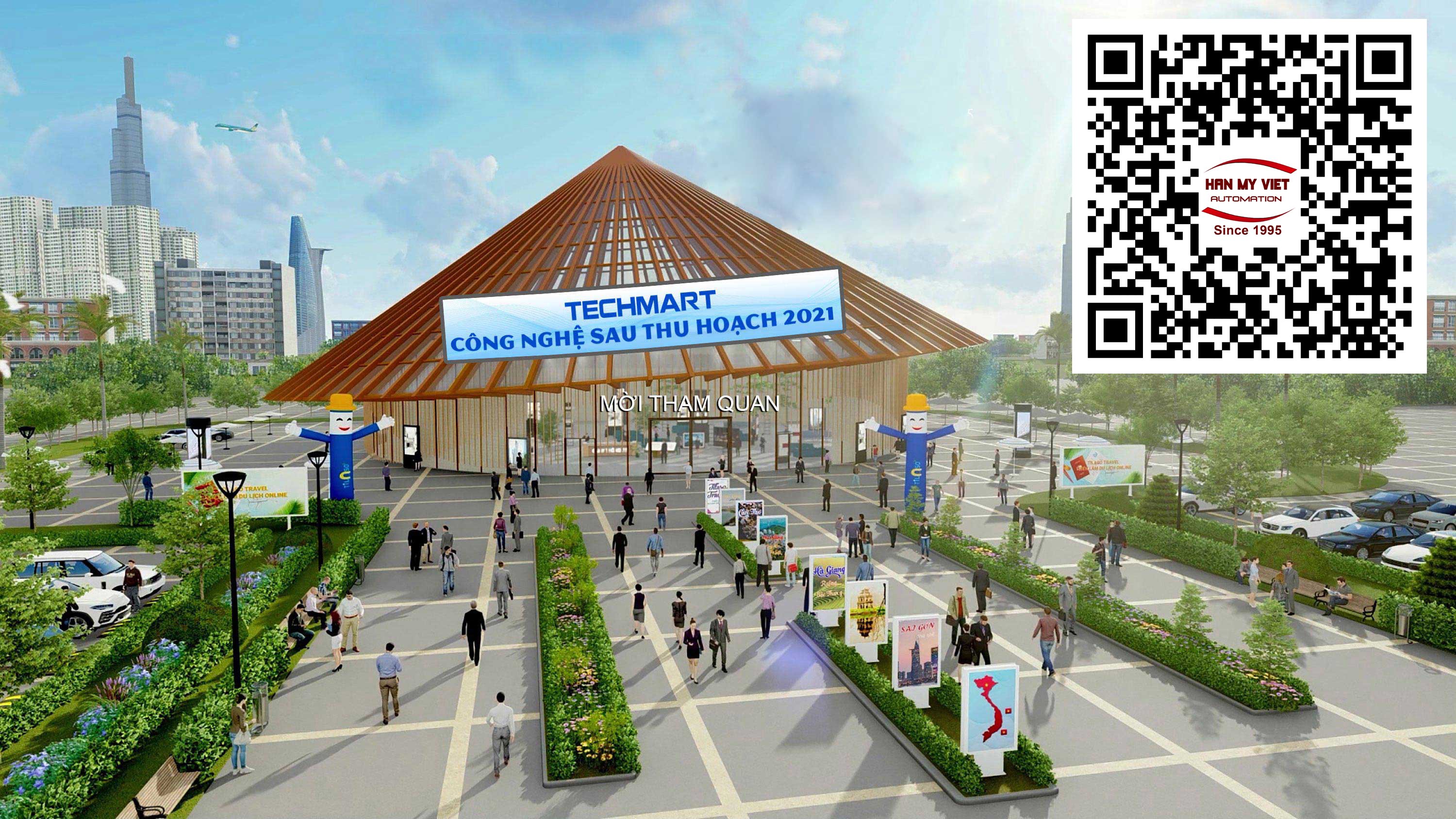 Hàn Mỹ VIệt tham gia triển lãm online Techmart chuyên ngành Công nghệ sau thu hoạch 2021