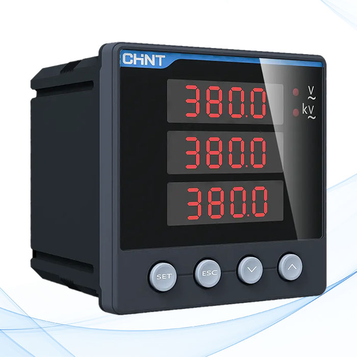 Đồng hồ đo điện Chint PA666-4T *A/5A