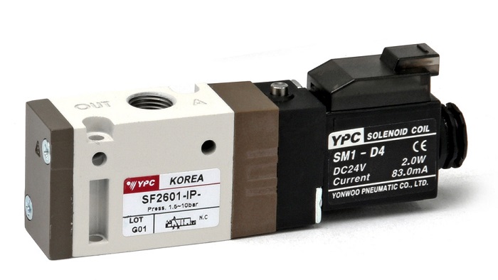 YPC SF2601-IP-SG1-D4 24V 솔레노이드 밸브