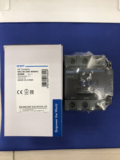 Contactor Chint NXC-50 220V 50/60Hz