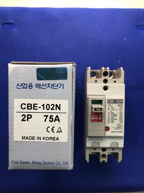 MCCB Cheil CBE-102N-75A