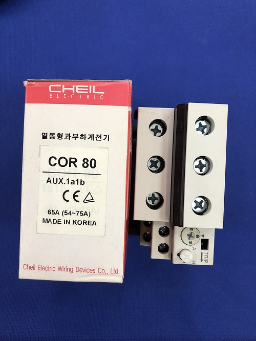 Relay nhiệt Cheil COR-80(54-75A)