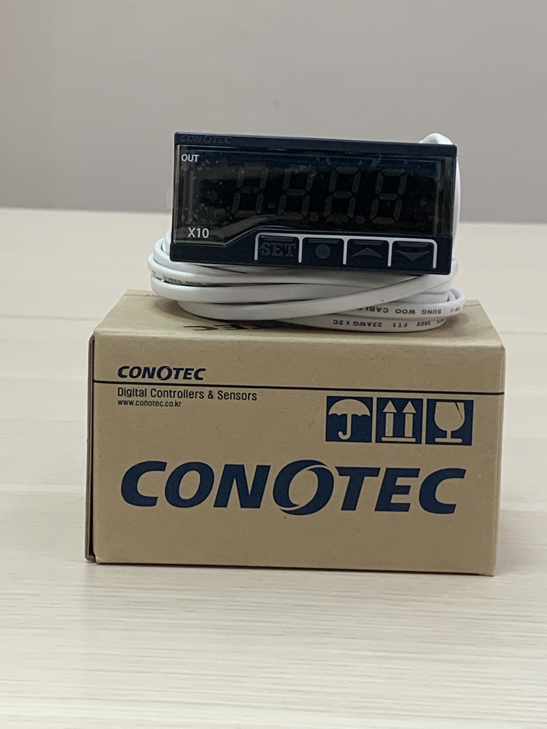 코노텍 DSFOX-X10 온도조절기, 온도측정범위 -55~99.9℃