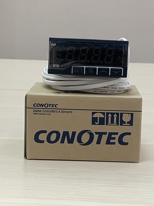 Bộ điều khiển nhiệt độ Conotec DSFOX-X10-DC24V, dải đo nhiệt độ -55~99.9℃
