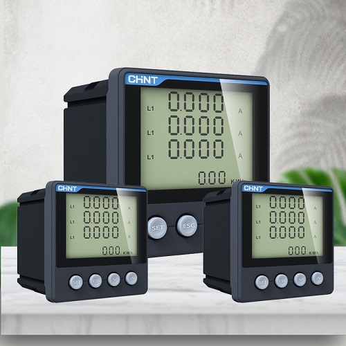 Đồng hồ đo điện Chint PD666-2SK3 3×450V 3×*A/5A