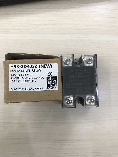 한영눅스 HSR-2D402Z 단상 반도체 계전기