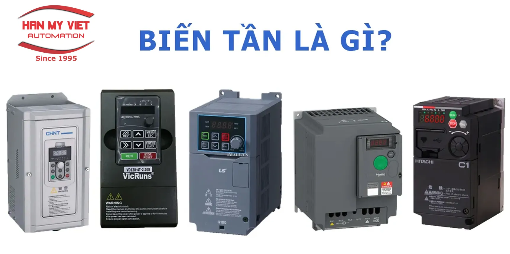 Biến tần là gì? Cấu tạo và nguyên lý hoạt động biến tần 