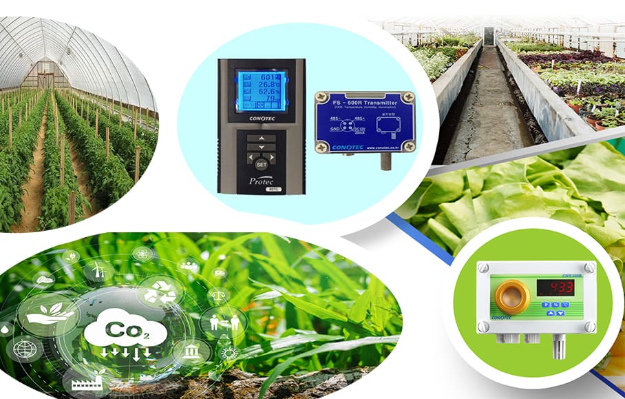 Ứng dụng điều khiển CO2 trong nông nghiệp